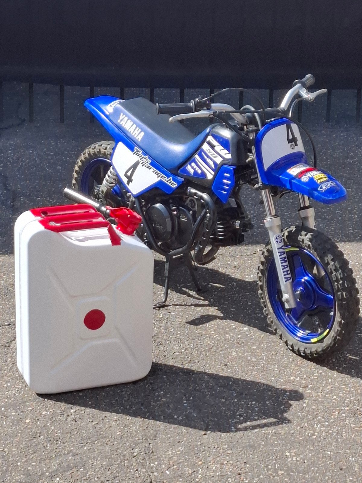 Yamaha PW 50, Enlèvement, Yamaha