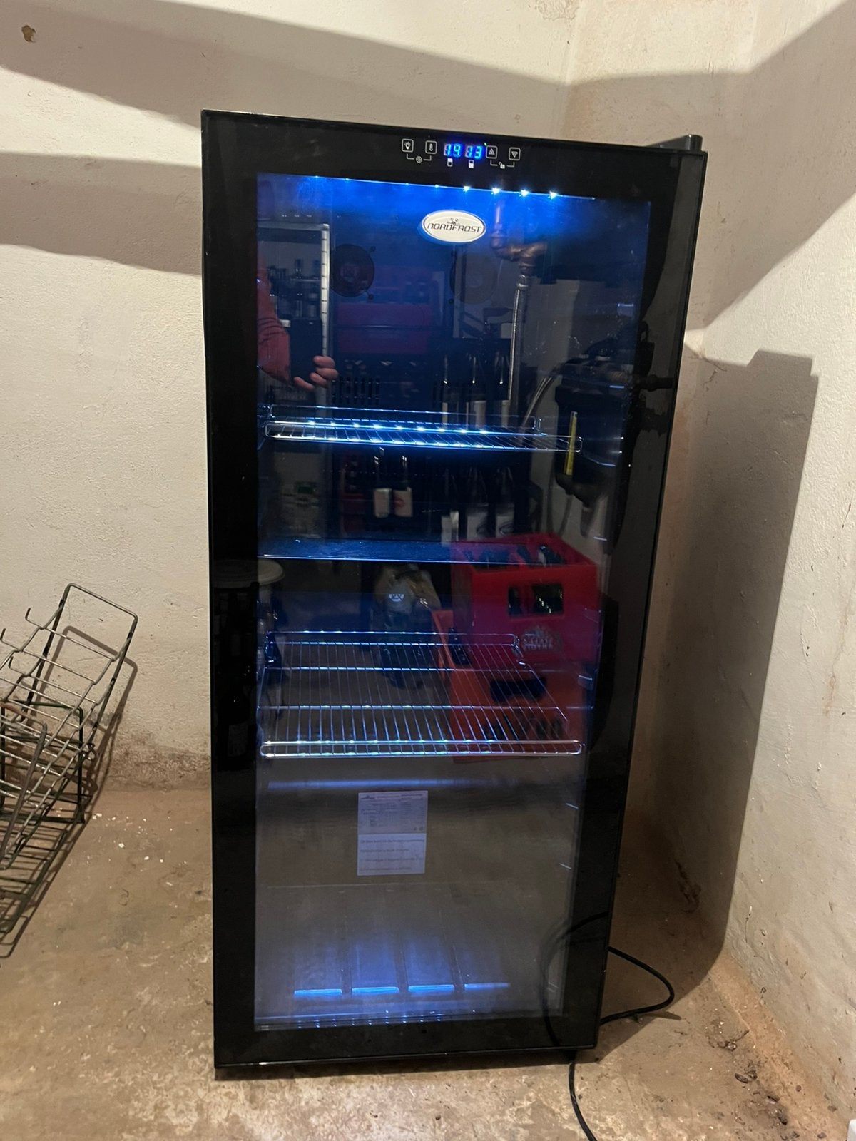 Wijnfrigo - Nordfrost, Elektronische apparatuur, Koelkasten en IJskasten, Ophalen, Gebruikt