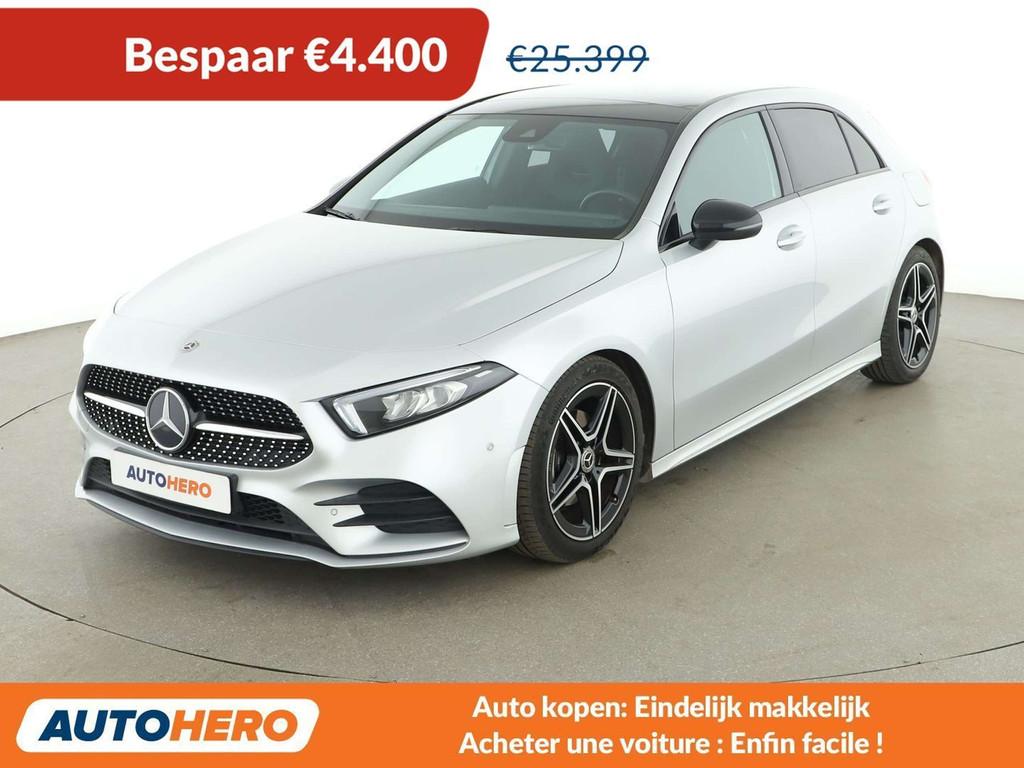 Mercedes-Benz A-Klasse 200 A 200 d AMG Line (bj 2019), 1490 kg, Gebruikt, Alcantara, https://public.car-pass.be/vhr/b22979e9-c00a-401e-a596-d66bd3032940