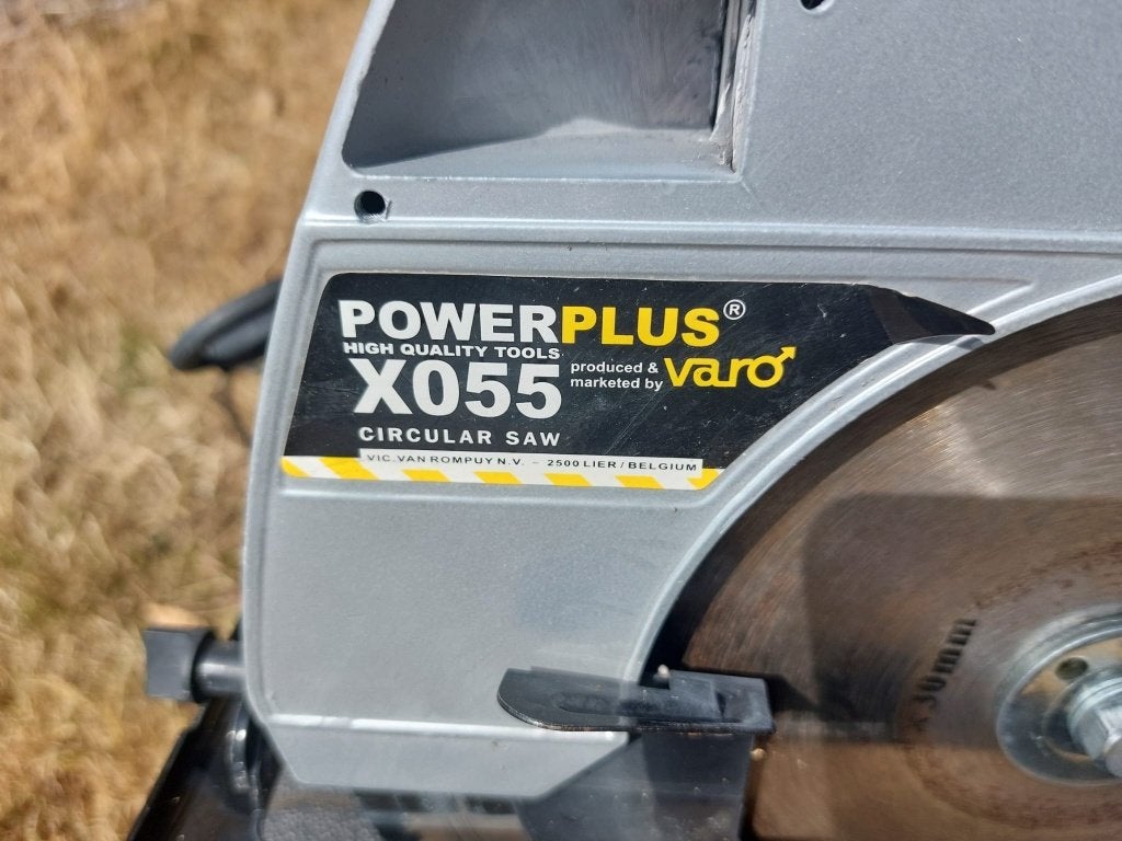 Powerplus Cirkelzaag X055, Doe-het-zelf en Bouw, Gereedschap | Zaagmachines, Ophalen, Gebruikt, Cirkelzaag, Powerplus