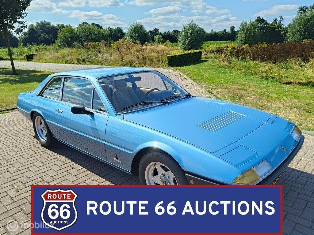 Ferrari 400i Automatic | 1981 | Route 66 Auctions, Auto's, Zwart, Bedrijf, Handgeschakeld, Overige carrosserie