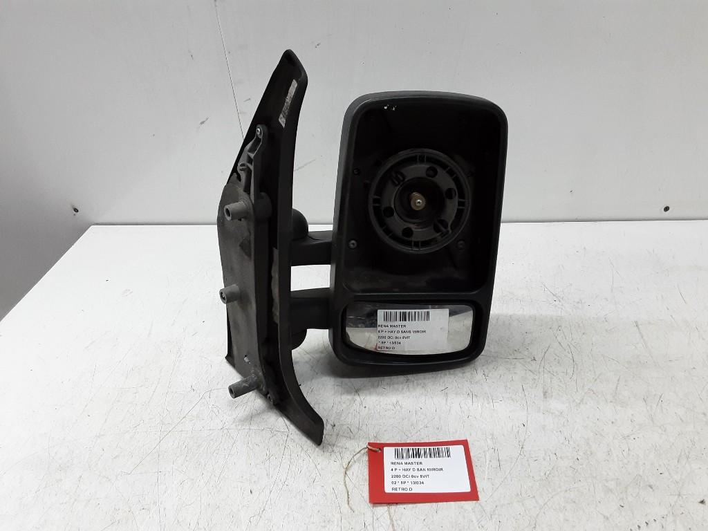 SPIEGEL RECHTS Renault Master II (FD / HD) (01-1997/04-2010), Gebruikt, Renault, Mevr. I. Hauben, Rue de l'Espoir 34 34
4030  GRIVEGNÉE, BE