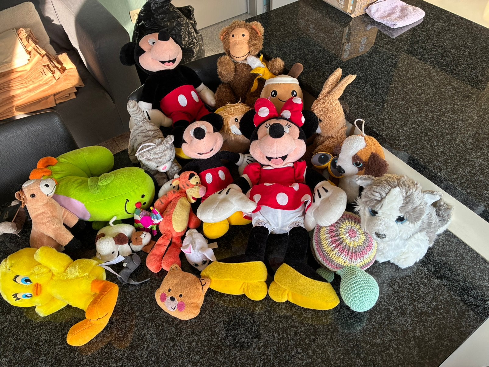 Knuffels, Kinderen en Baby's, Speelgoed | Knuffels en Pluche, Gebruikt, Ophalen