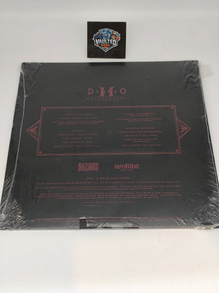 Diablo II Resurrected soundtrack 2LP vinyl, Cd's en Dvd's, Vinyl | Filmmuziek en Soundtracks, Gatefold hoes, Soundtrack, Ophalen of Verzenden
