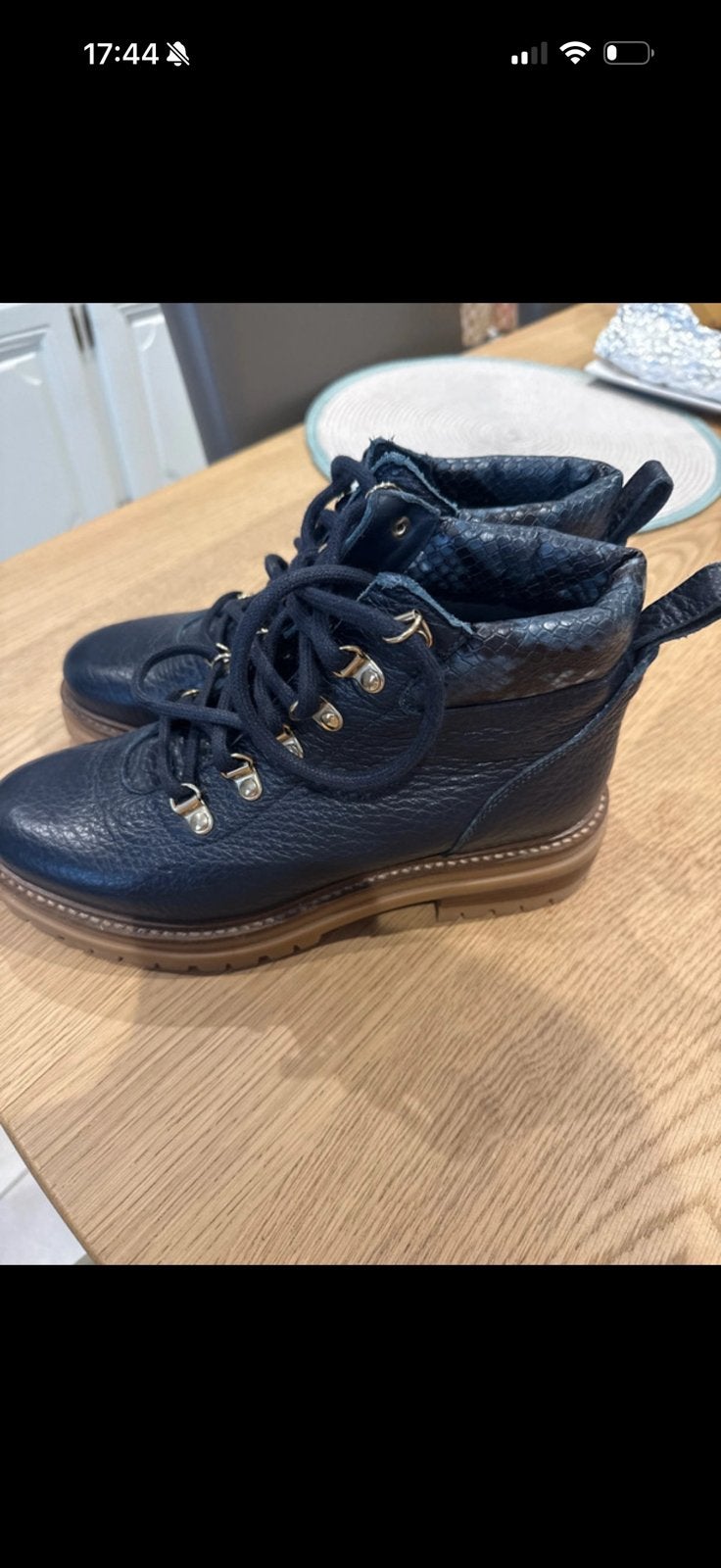 Bottines dames Stokton maat 38, Ophalen of Verzenden, Zo goed als nieuw, Blauw