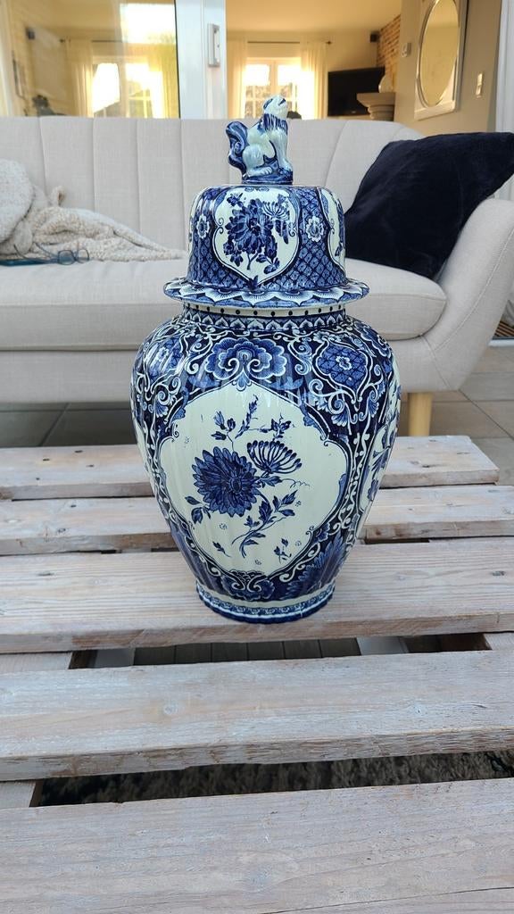 Vaas delfts blauw, Ophalen