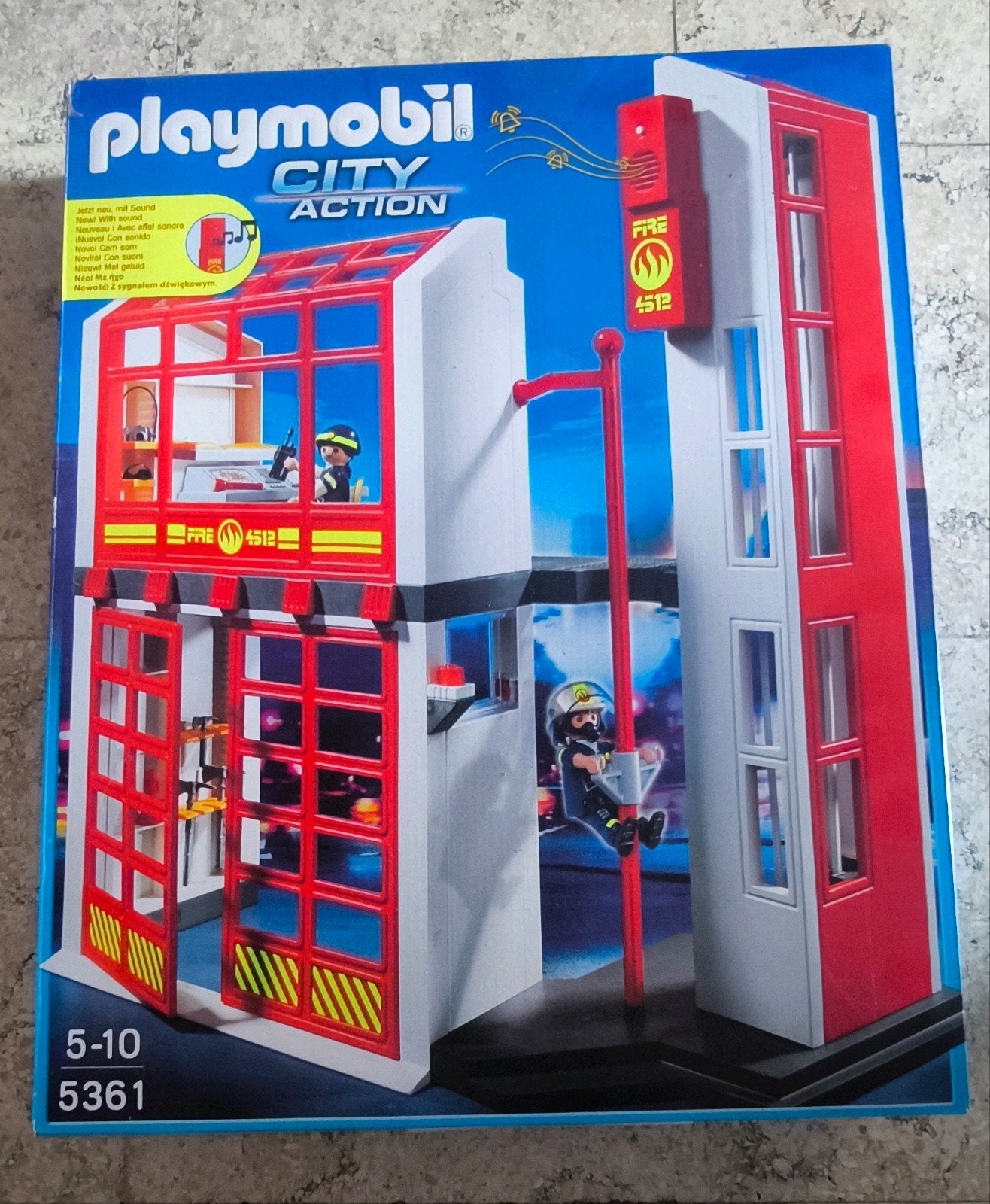 Playmobil Brandweerkazerne 5361, Ophalen, Zo goed als nieuw