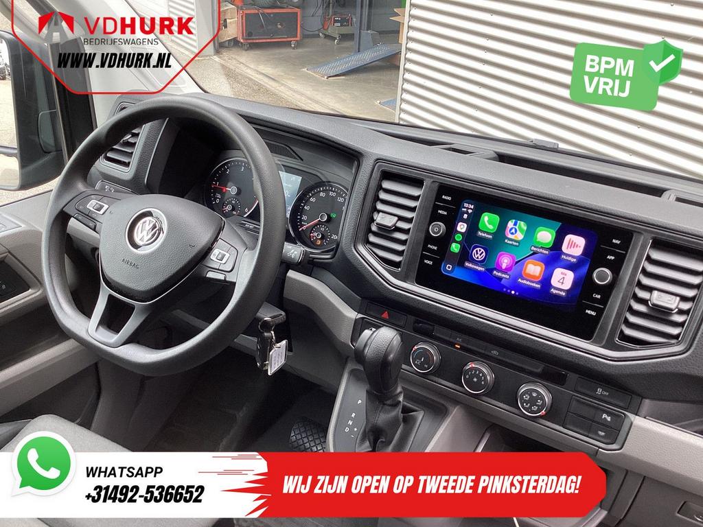 Volkswagen Crafter 35 2.0 TDI 140 pk DSG Aut. L3H3 Adapt.Cru, Argent ou Gris, Achat, Entreprise, Carnet d'entretien