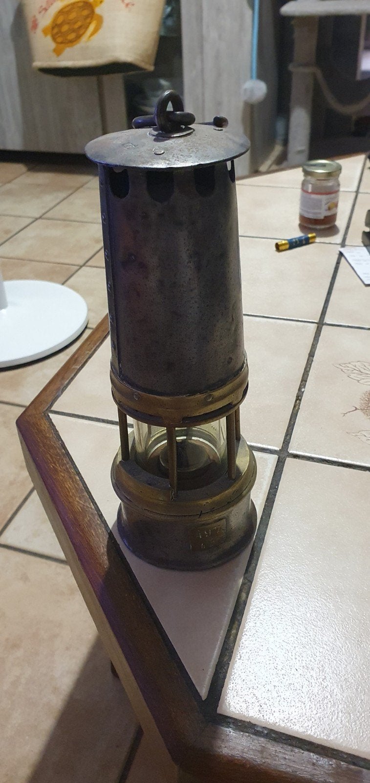 Lampe de mineur, Antiek en Kunst, Antiek | Verlichting, Ophalen