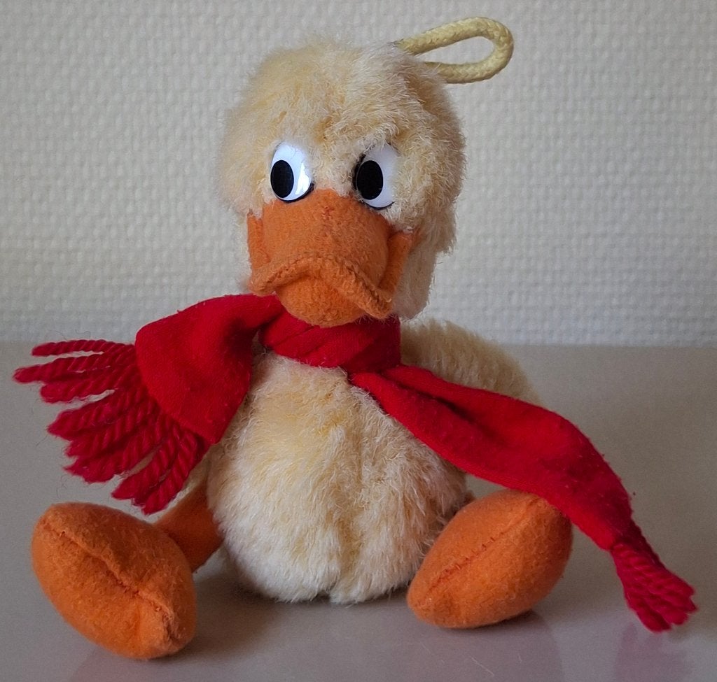 Vintage knuffel Alfred Jodocus Kwak 1989, Verzamelen, Ophalen of Verzenden, Zo goed als nieuw