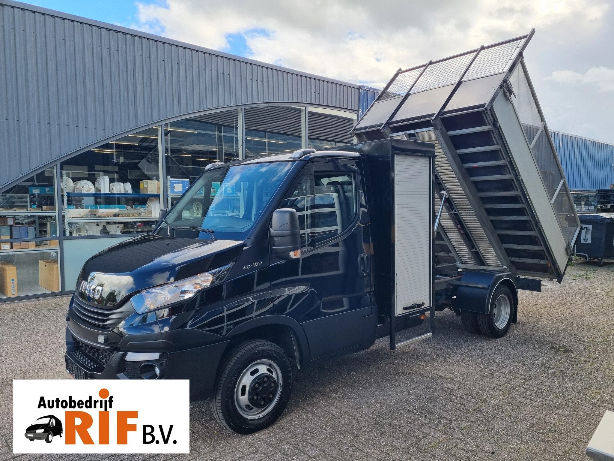Iveco Daily 40C18/ 3.0D Kipper/ Hoge zijschotten/ 40.000 KM, Autos, Achat, Euro 6, Entreprise, Iveco