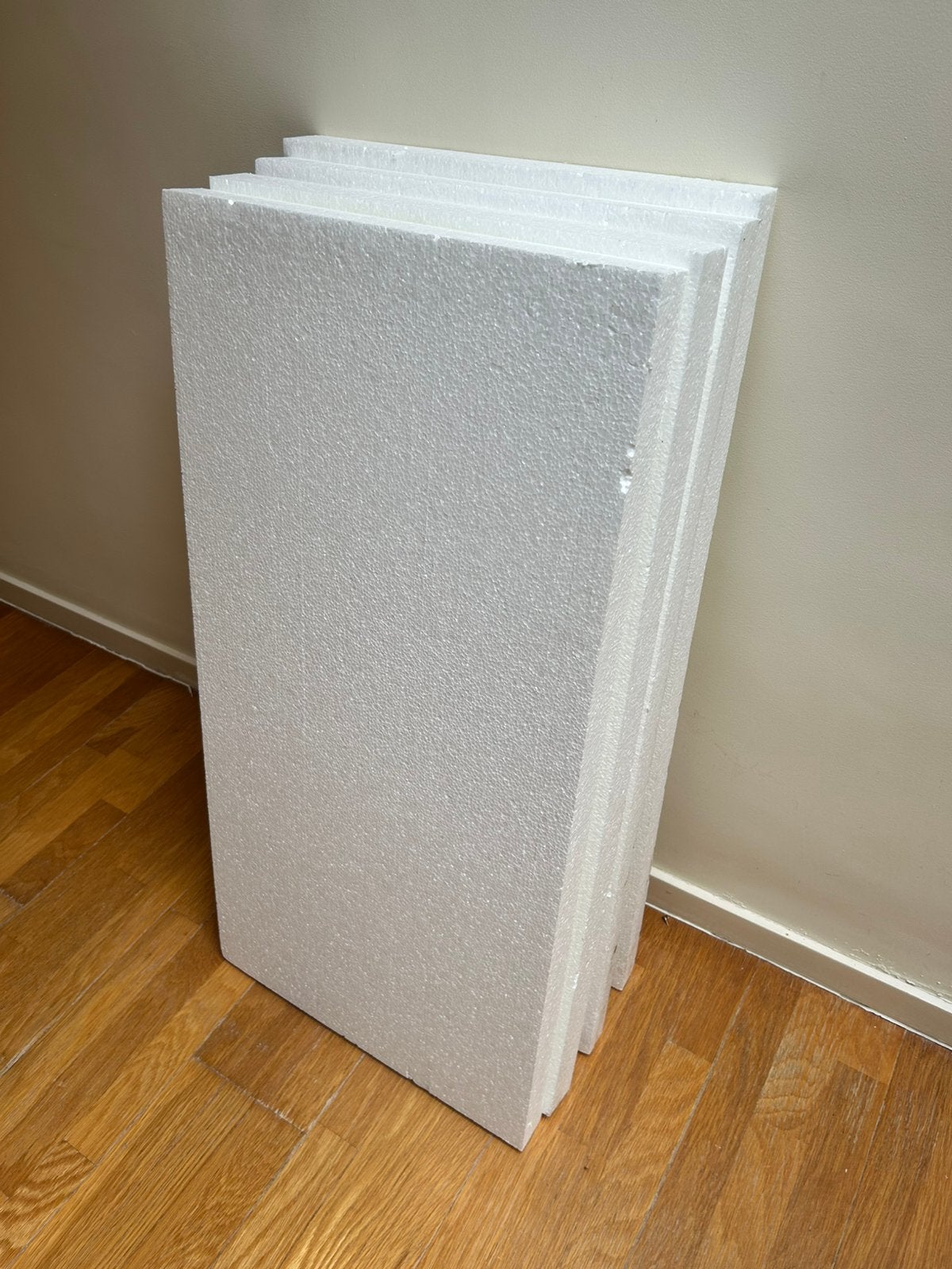 4 isomo platen 50 cm x 100 cm x 5 cm dik GRATIS, Ophalen, Gebruikt, Piepschuim (Tempex), 4 tot 8 cm