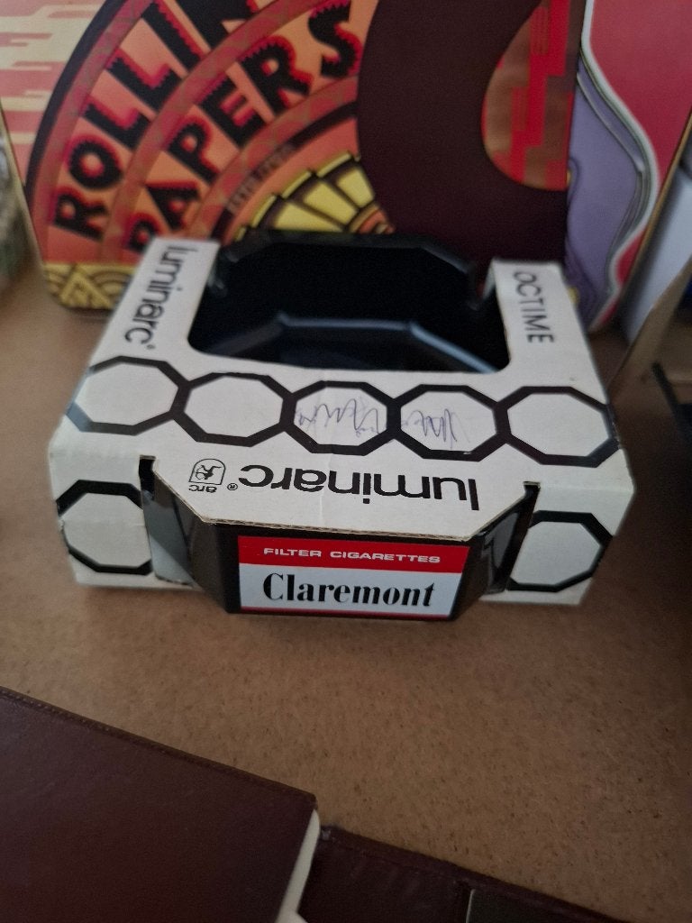 Vintage asbak clarremont, Ophalen of Verzenden, Nieuw, Asbak