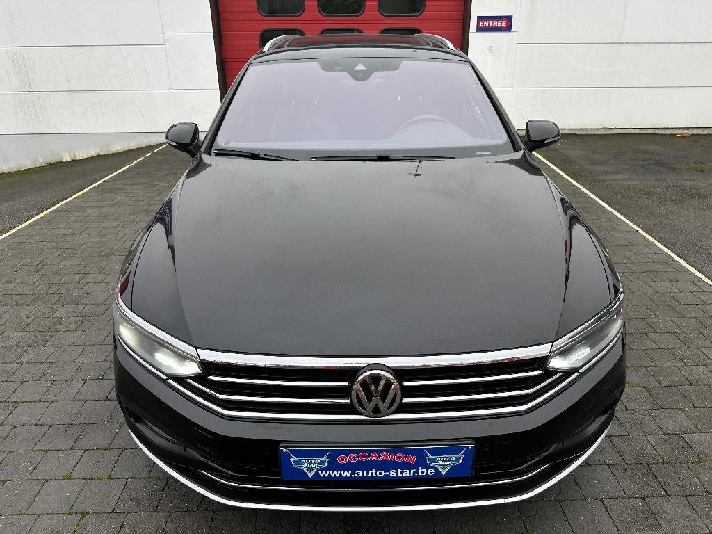 VW PASSAT BREAK GPS TOUCHSCREEN TOWN+PANO EURO 6-d VOLLEDIG, Auto's, Volkswagen, Euro 6, 4 cilinders, Zwart, Bedrijf
