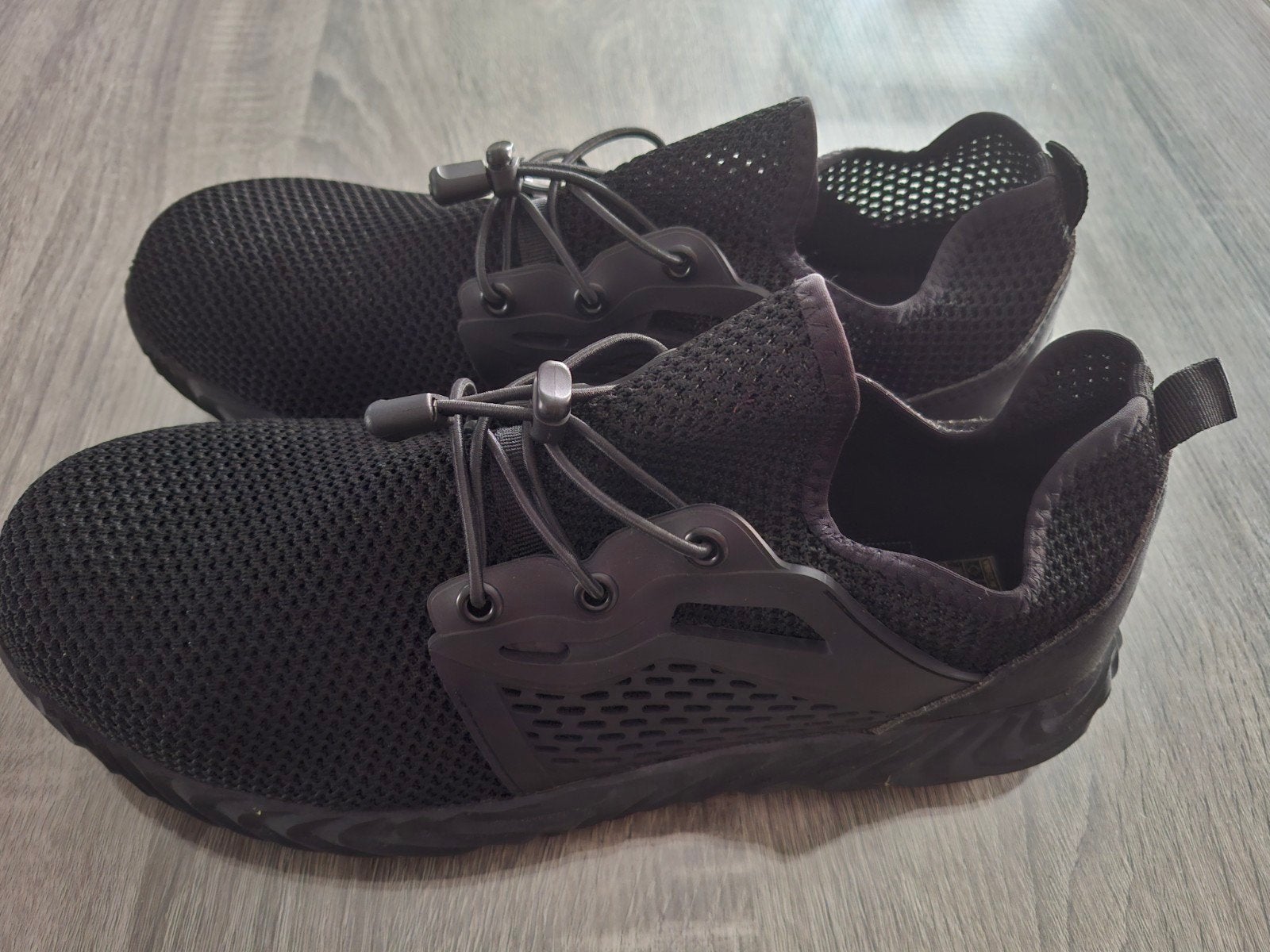 gloednieuwe veiligheidsschoenen met stalen neus maat 45., Ophalen, Zwart, Nieuw, Werkschoenen