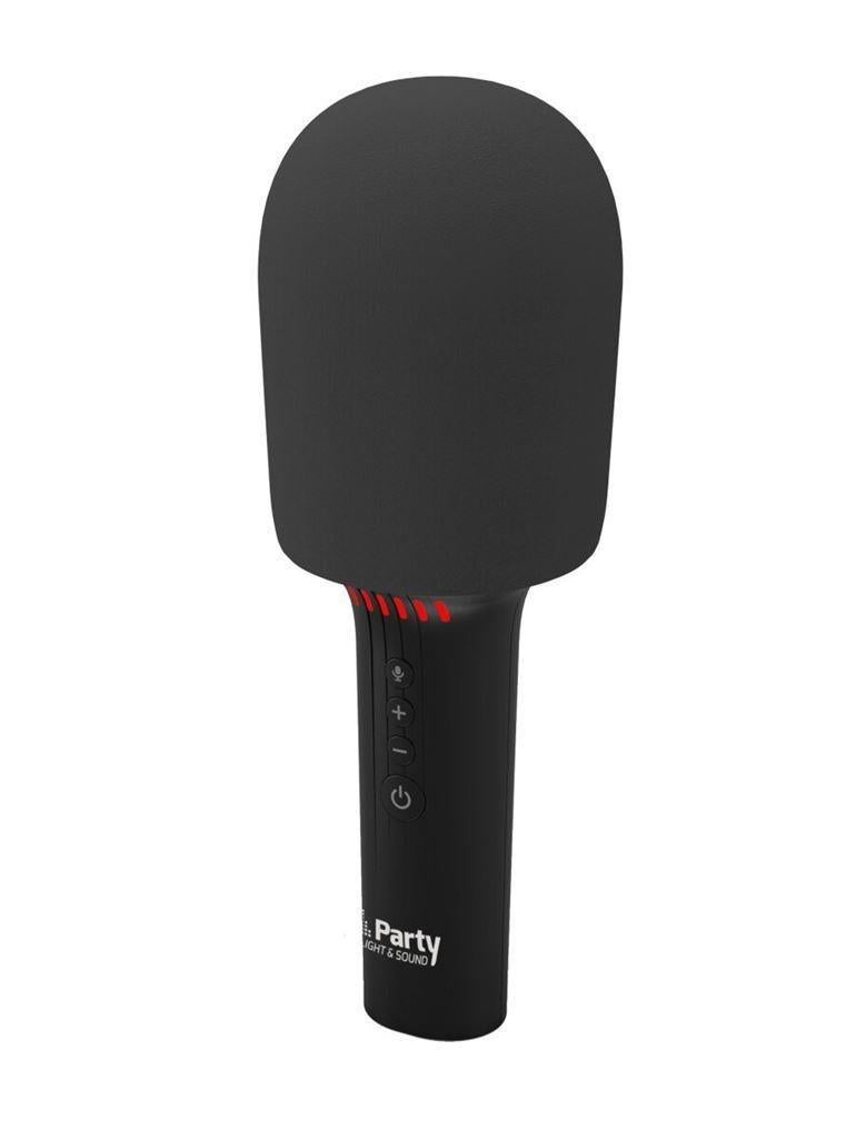 Karaoke microfoon met Bluetooth luidspeaker en voice changer, Ophalen of Verzenden, Nieuw, Complete set