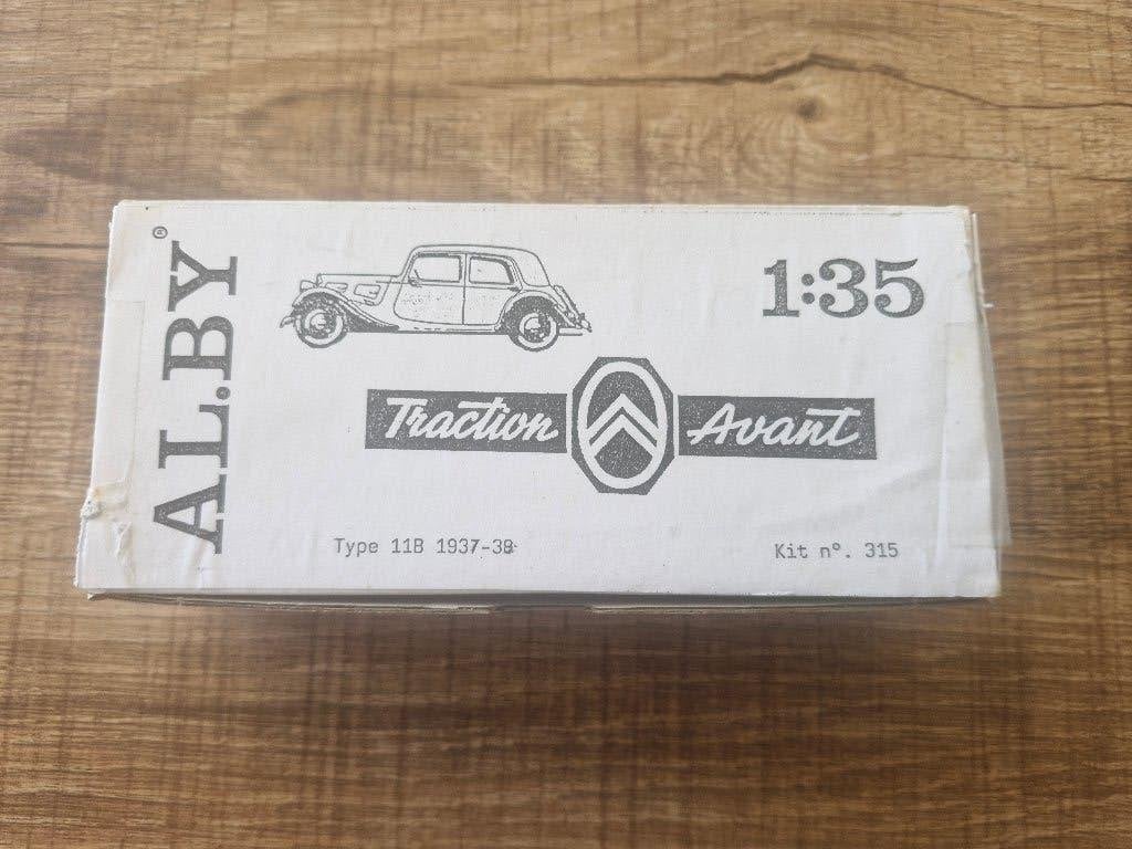 1/35 ALBY Citroën Traction Avant Type 11B 1937-38, Hobby en Vrije tijd, Modelbouw | Auto's en Voertuigen, Overige merken, Auto