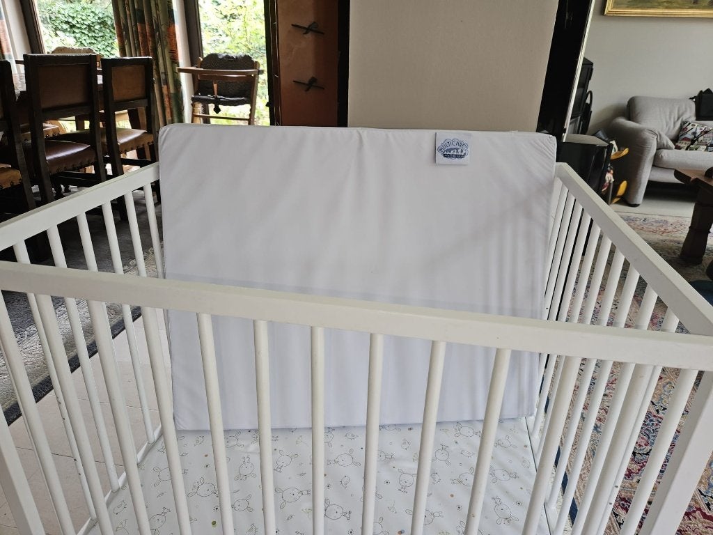Babt park box, Kinderen en Baby's, Babyparken, Ophalen, Gebruikt, Rechthoekig, In hoogte verstelbaar