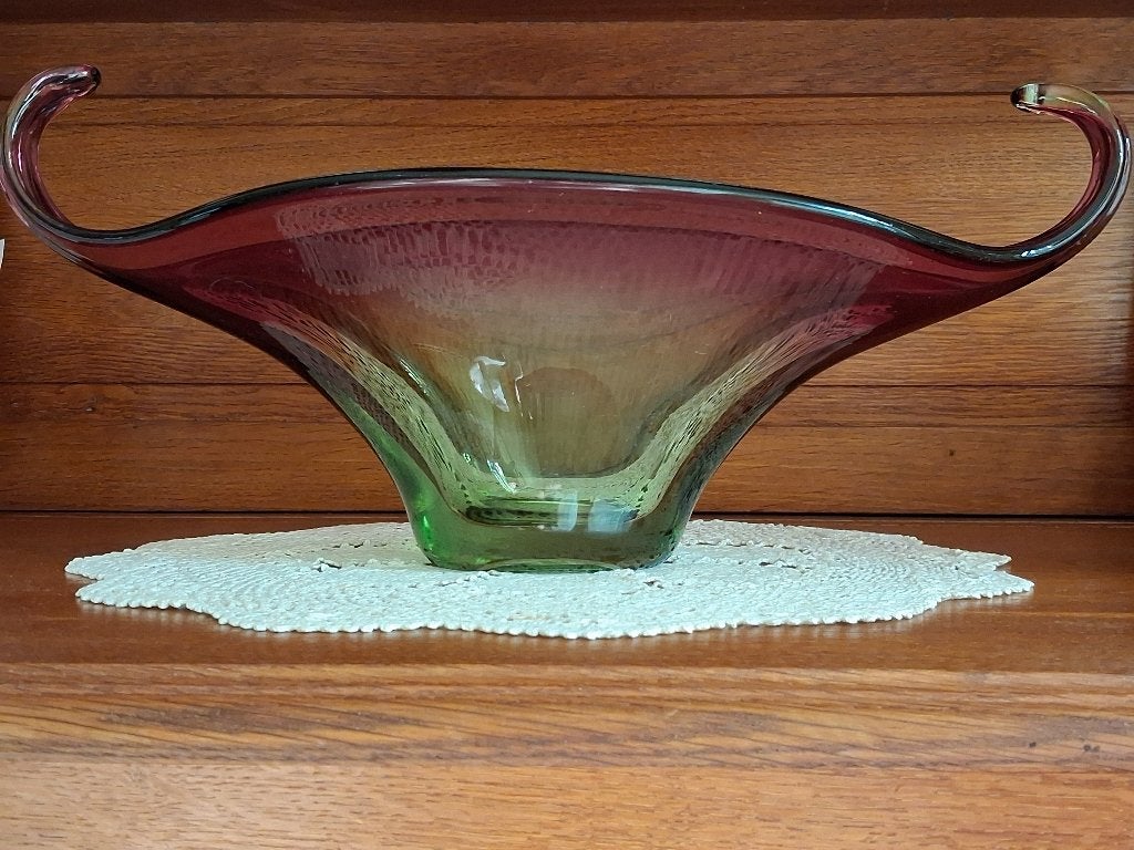 Vase en verre style Murano, Enlèvement