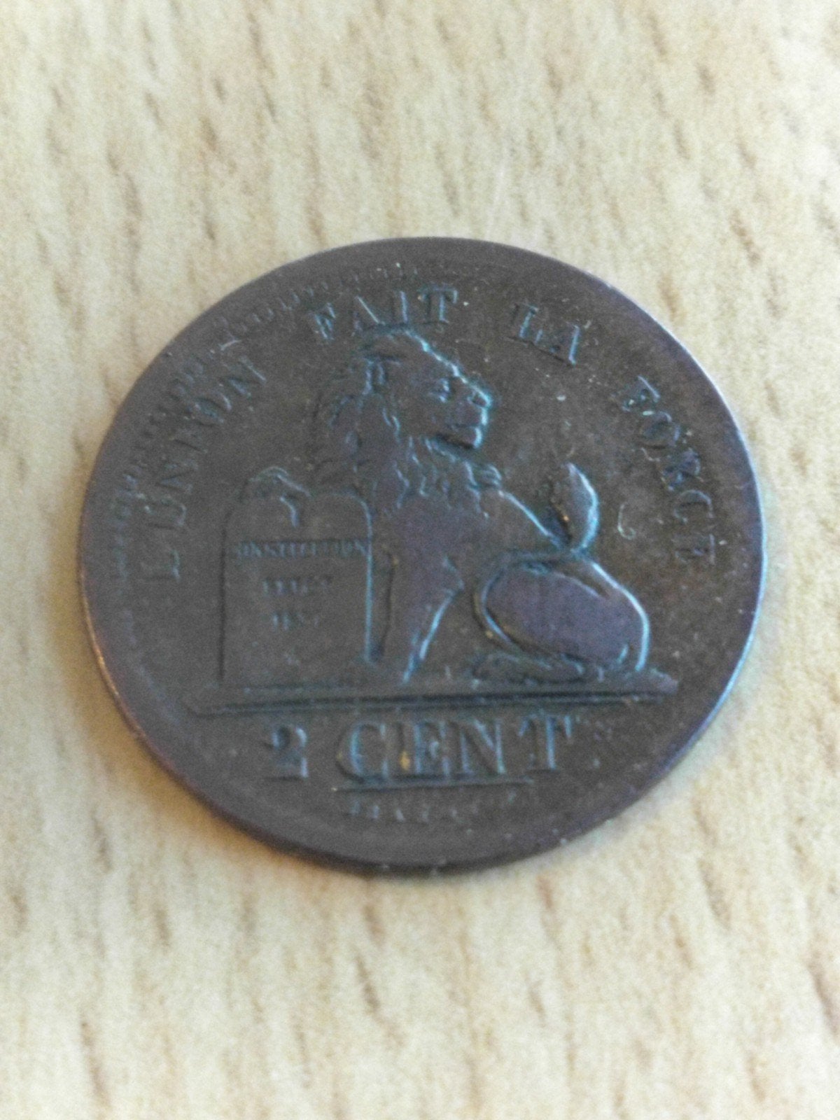 2 cent 1835, Ophalen of Verzenden