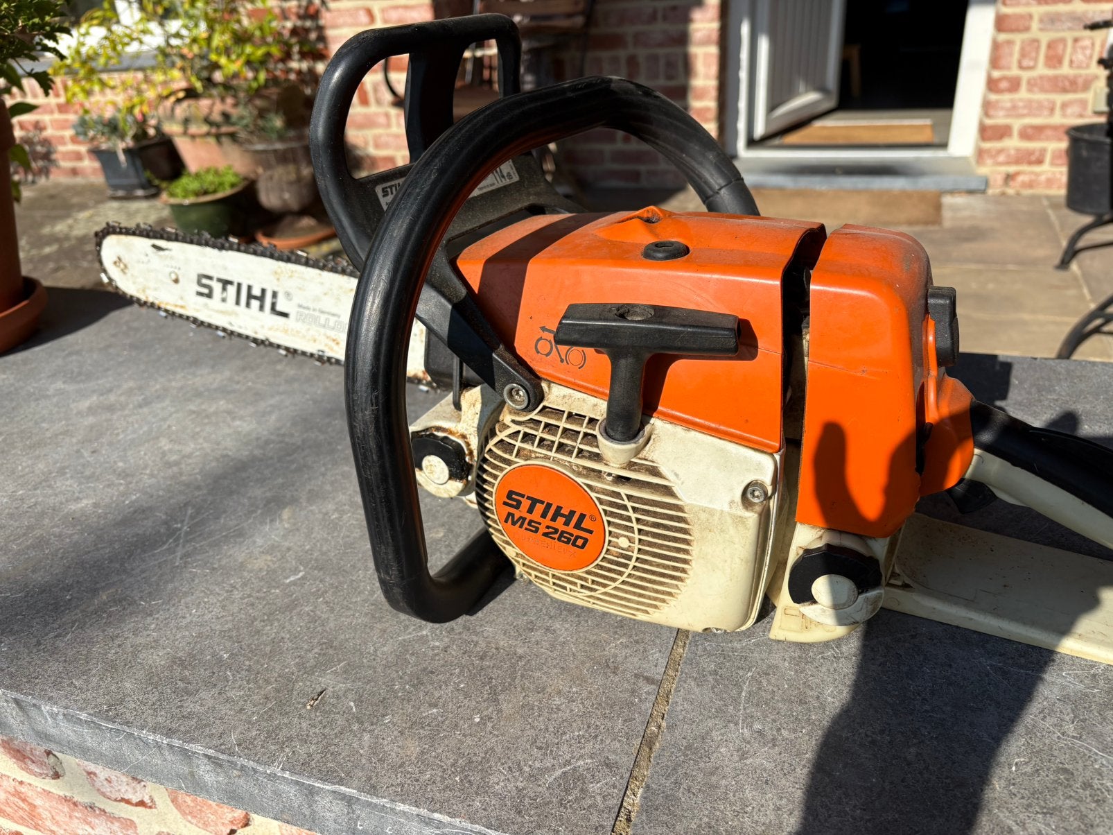 Stihl MS 260 Kettingzaag, Tuin en Terras, Ophalen, Gebruikt