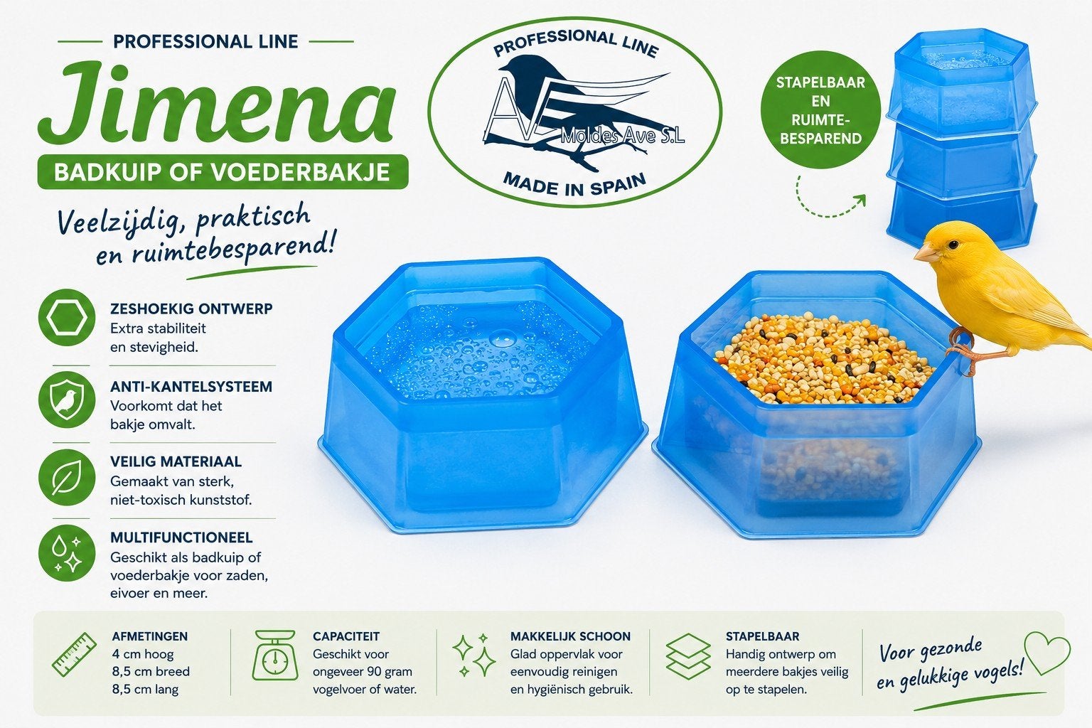 Berceau ou baignoire Jimena - Moldes Ave, Animaux & Accessoires, Enlèvement