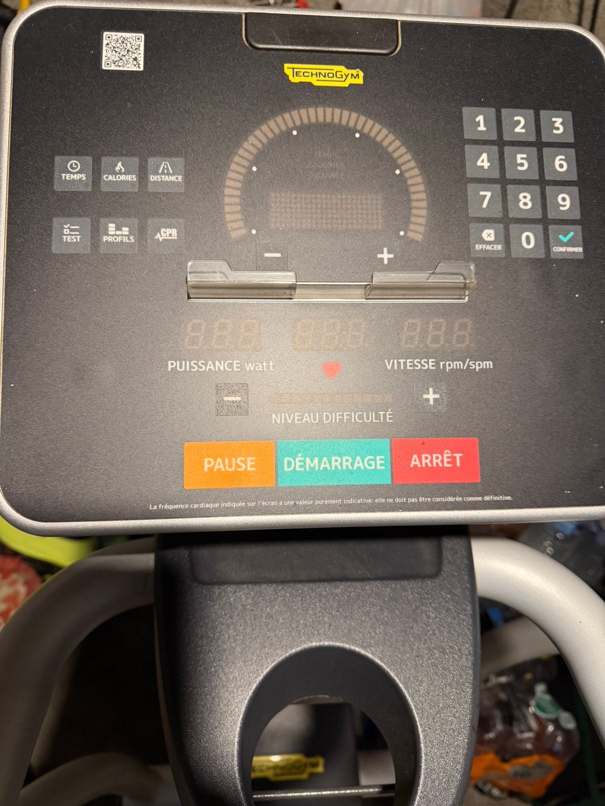 Vélo elliptique excite 700i proche du neuf, Enlèvement, Comme neuf, Vélo elliptique