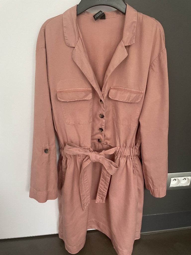 Roze jurk maat XS van ZARA, in perfecte staat!, Zara, Ophalen of Verzenden, Zo goed als nieuw, Roze