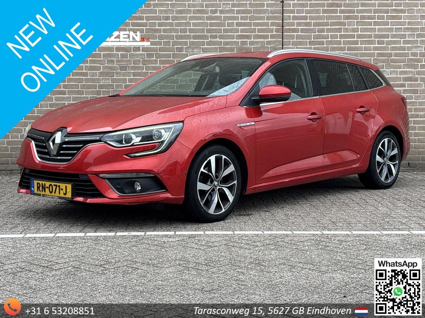 Renault Megane Estate 1.5 dCi Bose | € 5.750,- NETTO! | Came, Bedrijf, 95 g/km, Te koop, Parkeersensor