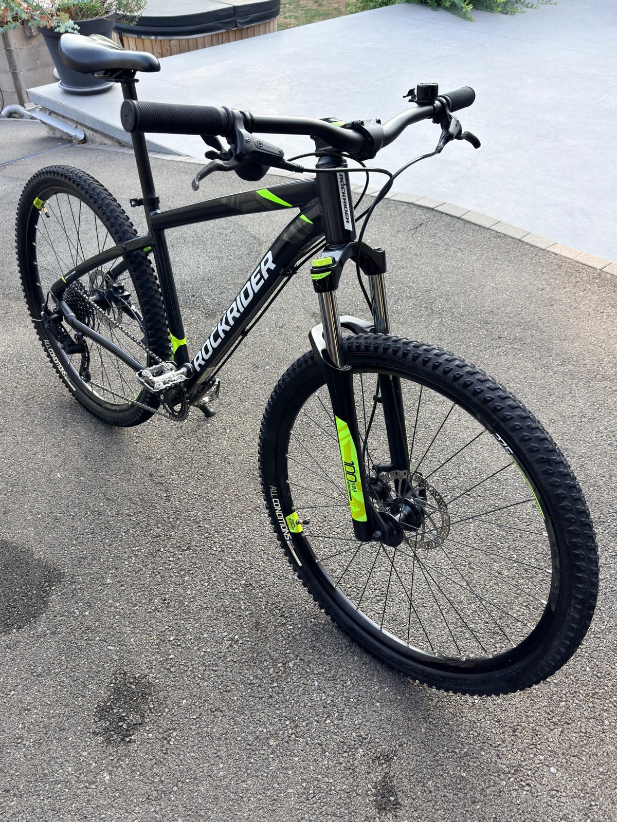 VTT ROCKRIDER ST530 taille cadre S. Roues 27,5, Vélos & Vélomoteurs, Vélos | VTT & Mountainbikes, Autres marques, Enlèvement, Utilisé