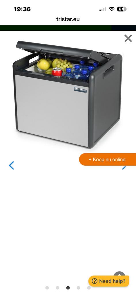 koelbox Tristar KB7147, Ophalen, Zo goed als nieuw, Koelbox