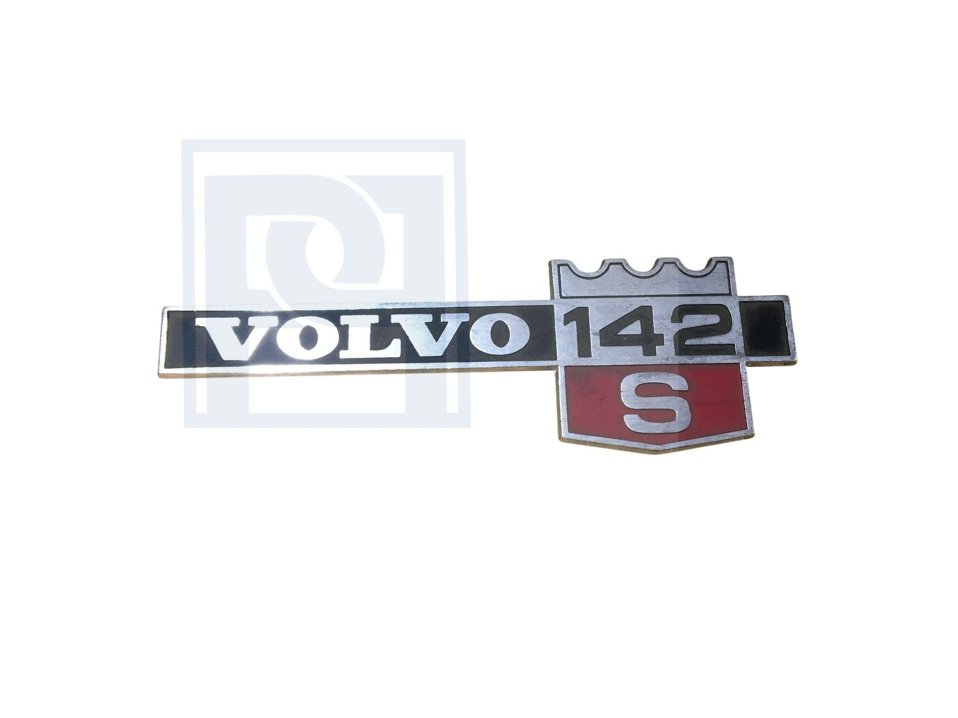 Volvo Embleem "142S" voorscherm  140 Volvo onderdeelnr 67791, Enlèvement ou Envoi, Neuf, Volvo