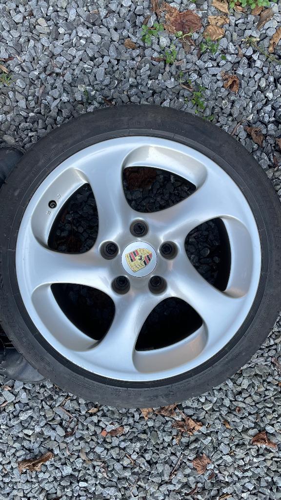 Porsche velgen origineel, Ophalen, Zomerbanden, Velg(en)
