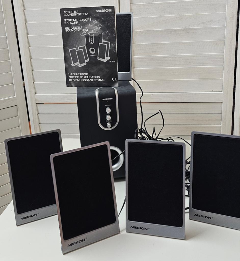 SYSTÈME AUDIO MEDION ACTIVE 5.1, Enlèvement, Audio