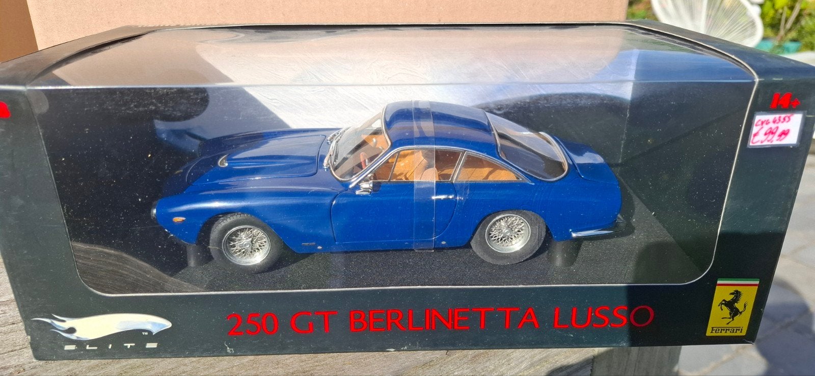1/18 Hot Wheels ELITE Ferrari 250 GT Berlinetta Lusso   1962, Hobby en Vrije tijd, Ophalen of Verzenden, Nieuw, Auto, Hot Wheels