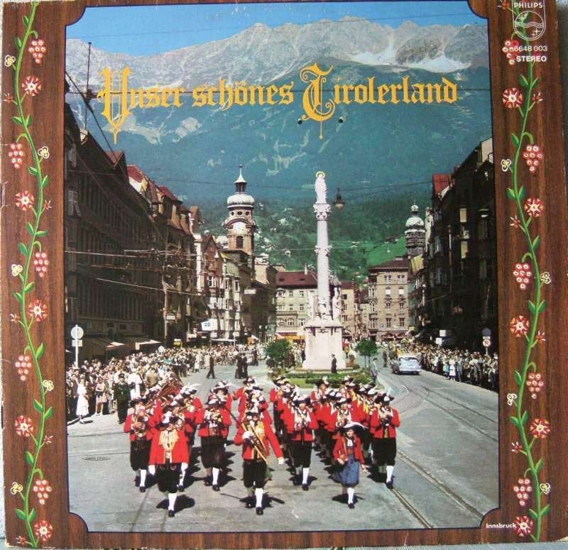 Dubbel LP - Unser Schönes Tirolerland, Cd's en Dvd's, LP, Beschermende buitenhoes, Ophalen of Verzenden, Zo goed als nieuw
