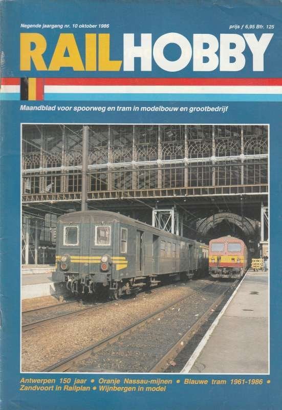 Rail Hobby nr 10 oktober 1986, Hobby en Vrije tijd, Modeltreinen | H0, Ophalen of Verzenden, Nieuw, Boek, Tijdschrift of Catalogus