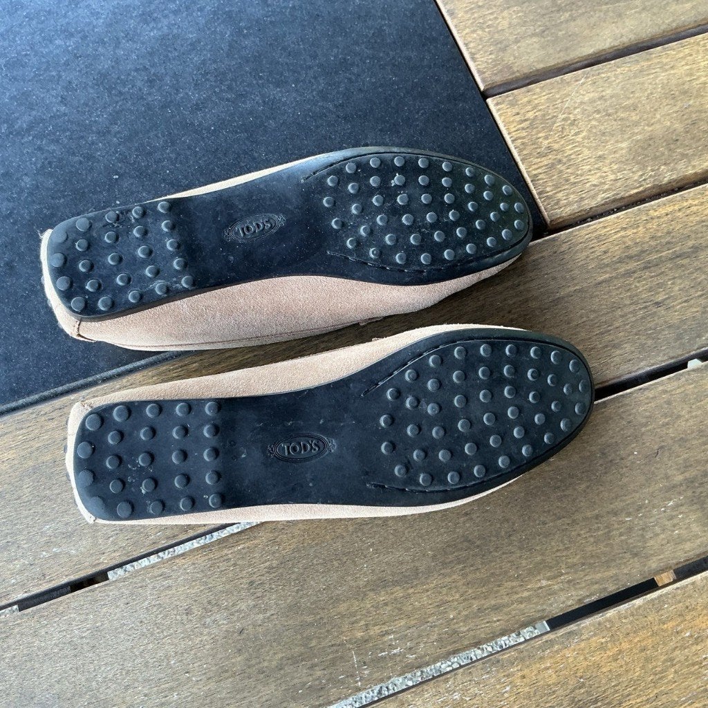 Moccasin Tod's, Enlèvement ou Envoi, Beige, Comme neuf, Sabots