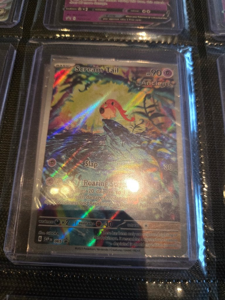 Screem tail promo kaart 6 euro of ruilen, Enlèvement