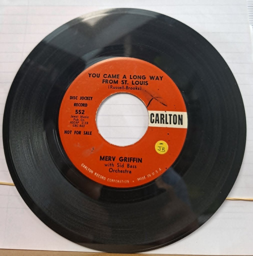 Popcorn Groove/Merv Griffin - Je hebt een lange weg afgelegd, Cd's en Dvd's, Vinyl | Jazz en Blues, Gebruikt, Ophalen of Verzenden