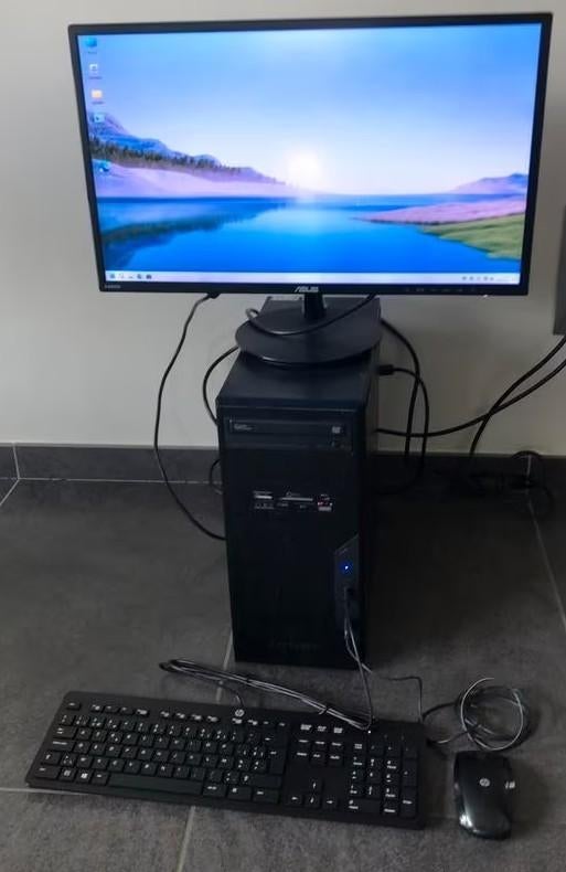 Complete pc set – i5 3.2ghz cpu- 8GB RAM - startklaar, Computers en Software, Ophalen, Met monitor, 8 GB, Refurbished