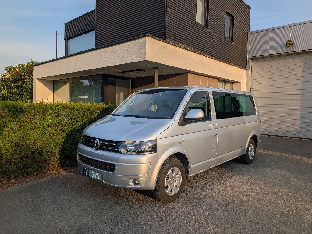 Vw T5 Caravelle Lichte vracht 2Pl 140Pk DSG 75.000Km, Stof, Zwart, 4 cilinders, 211 g/km