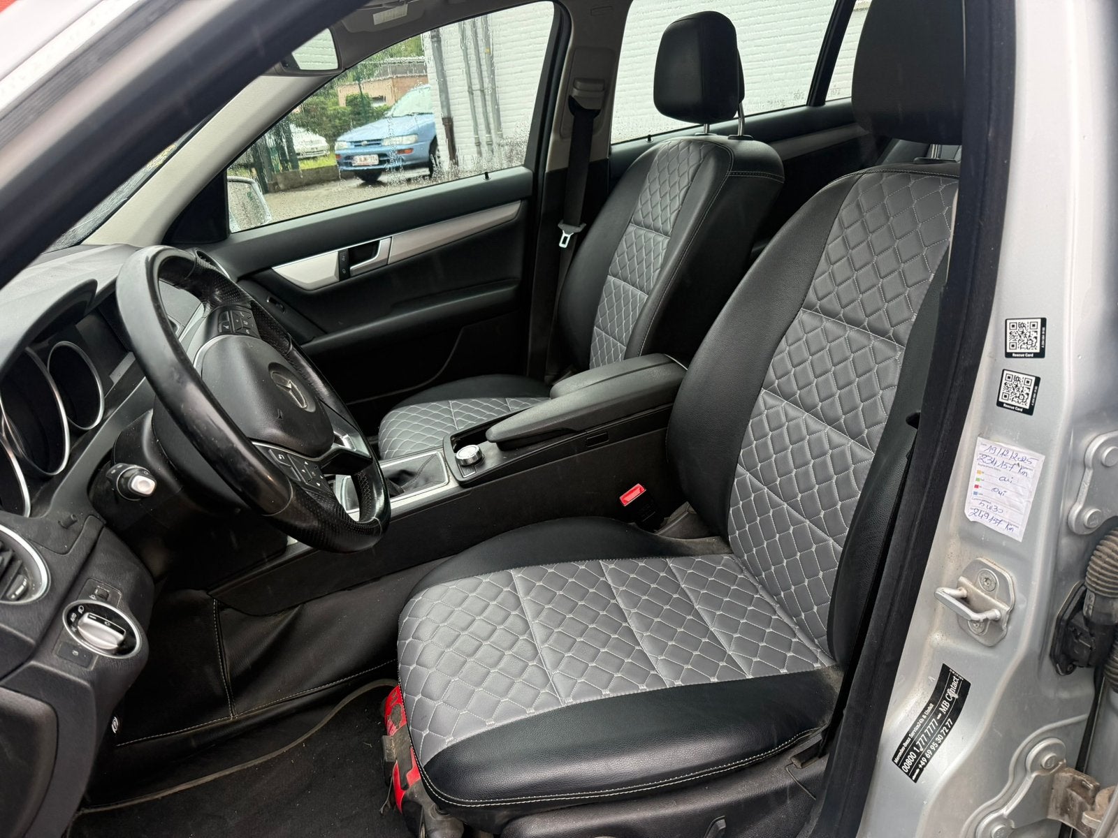Mercedes-Benz C 200 CDI Avantgarde, Autos, Entreprise, Boîte manuelle, Noir, 5 portes