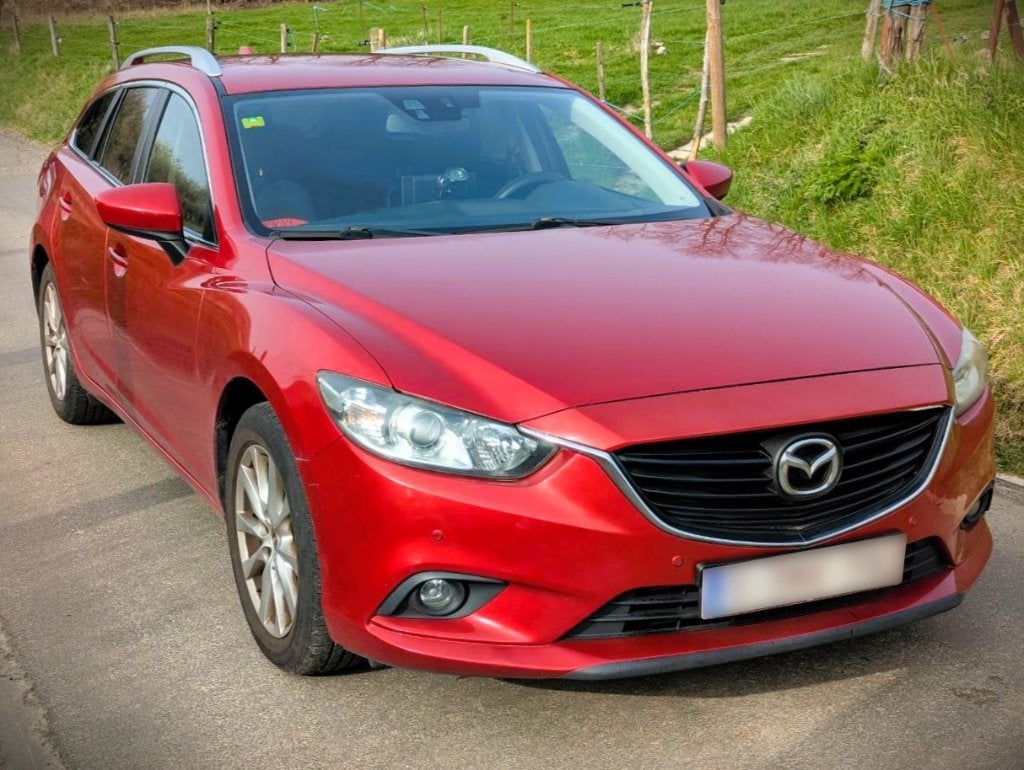 Mazda 6 III Sport Combi 2.2 SKYACTIV-D (150 Hp), FULL OPTION, Auto's, Voorwielaandrijving, Stof, 4 cilinders, Particulier