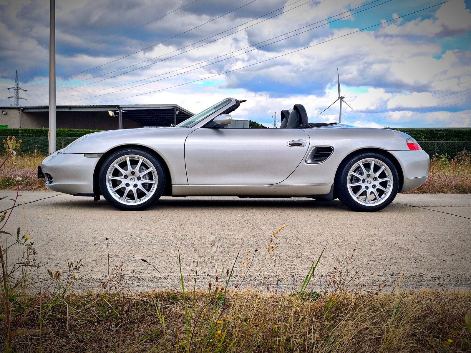 Porsche Boxster 2.7 xenon leder 2delige breedset, Autos, Cuir, Argent ou Gris, Achat, Entreprise