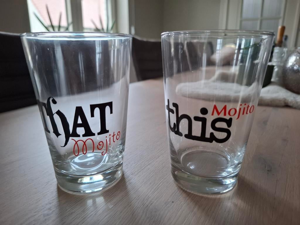 Nieuw! Glazen-set voor Mojito's (nwpr 11.95eur), Verzamelen, Ophalen of Verzenden, Nieuw, Overige typen