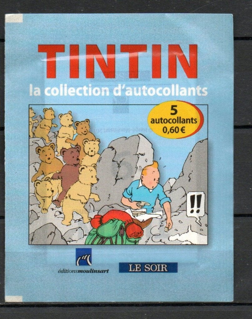 Pochette scellée  :  TINTIN LE SOIR BELGIQUE (2013), Enlèvement, Tintin