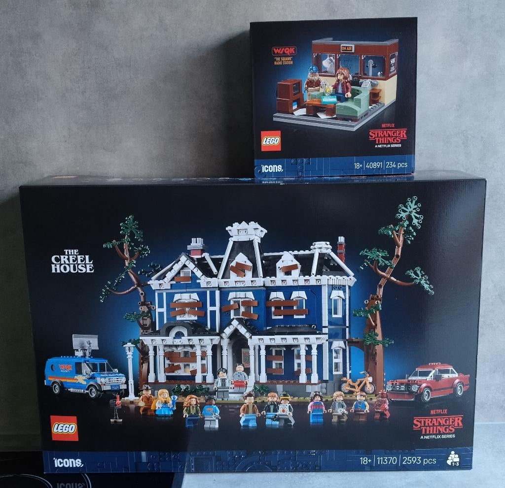 lego stranger things 11370, 40891 en 40779, Kinderen en Baby's, Ophalen of Verzenden, Nieuw, Complete set, Lego