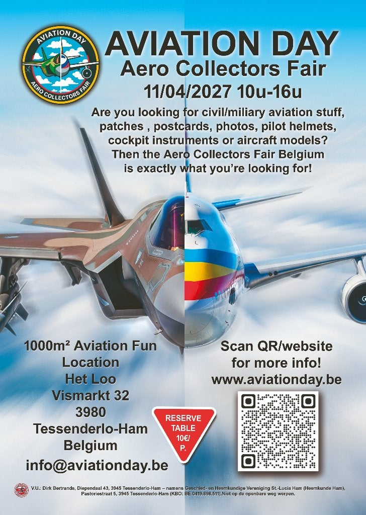 Luchtvaarbeurs Aero Collectors Fair 2027, Ophalen, Luchtmacht