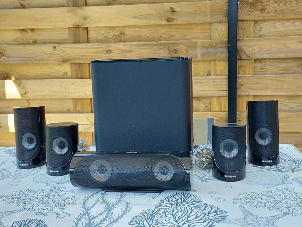 Home Cinema Speakerset Samsung, Audio, Tv en Foto, Home Cinema-sets, Ophalen, Zo goed als nieuw, 40 tot 70 watt, Overige merken